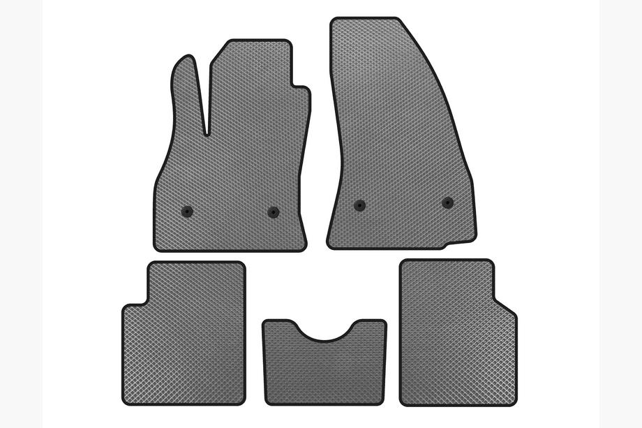 Fiat 500/500L 2013-2022 Tapis de sol EVA (pour 500L, Gris) Image