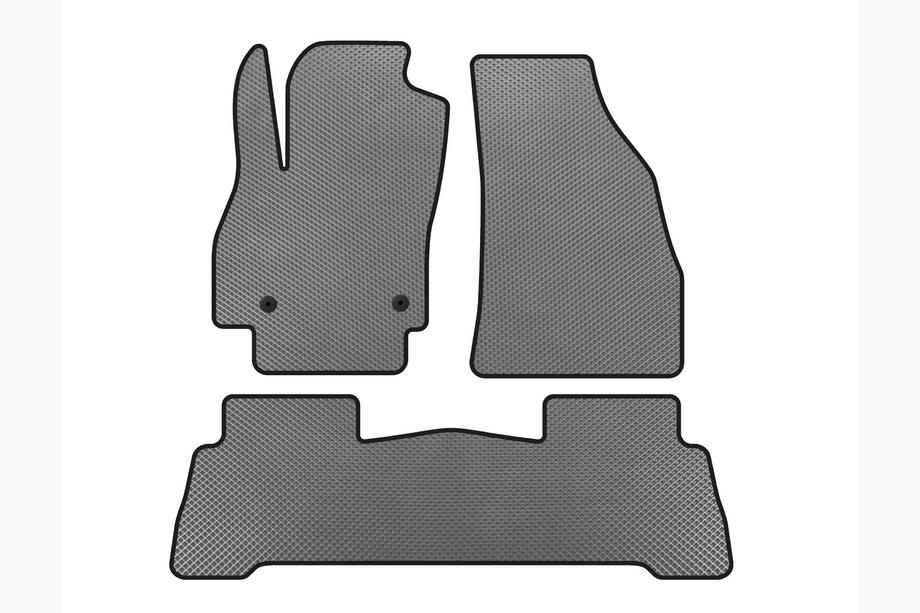 Fiat Fiorino/Qubo 2008-2024 Tapis de sol EVA (Pour Fiorino, Gris) Photo 1
