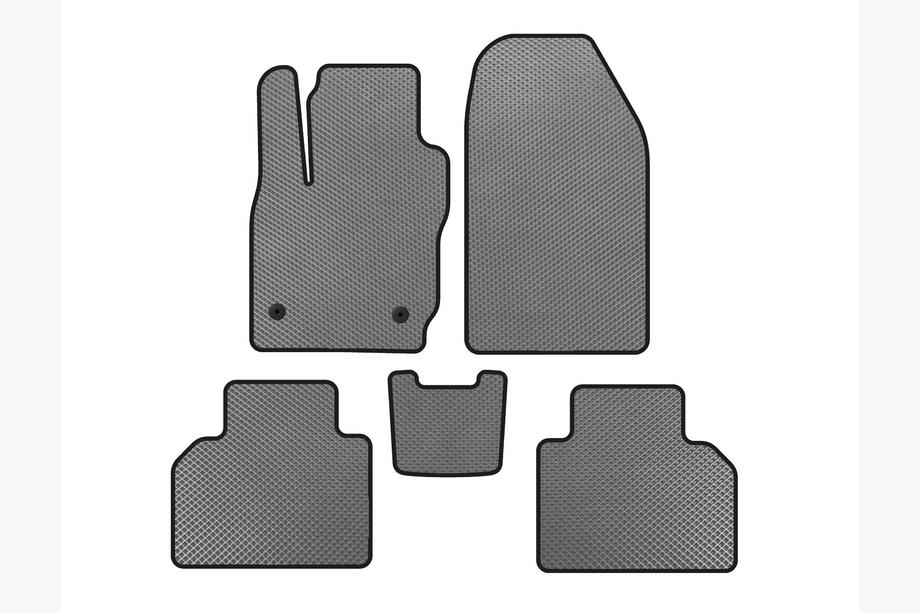 Ford Courier 2014-2023 Tapis de sol EVA (Gris) Image