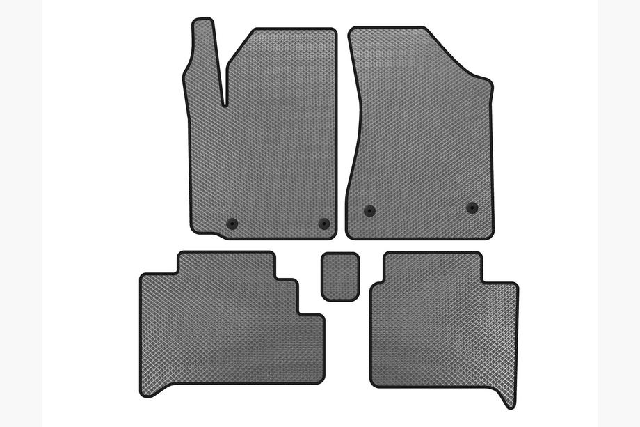 Geely GC-5 2010-2015 Tapis de sol EVA (HB, Gris) Image