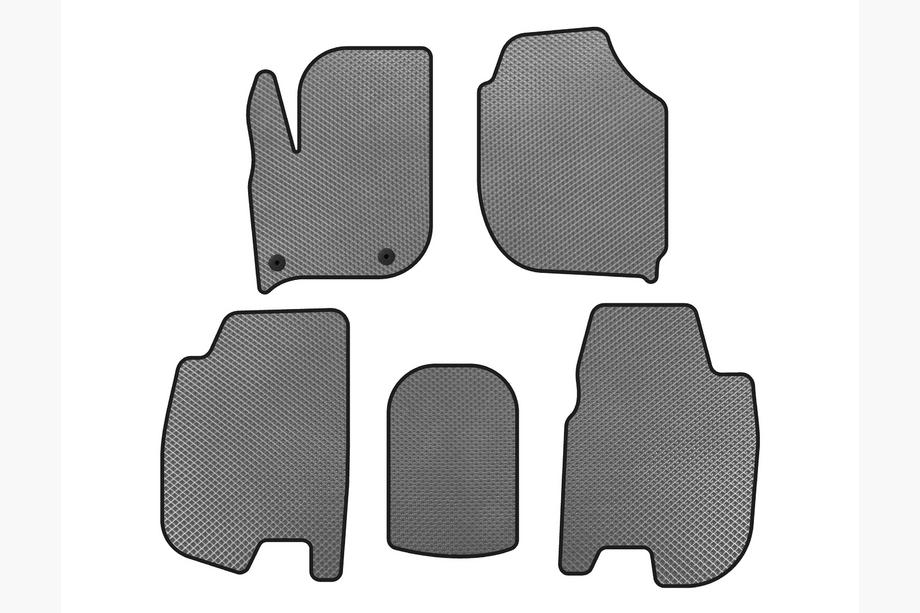 Honda FIT/Jazz 2014–2020 Tapis de sol EVA (HB, Gris) Image