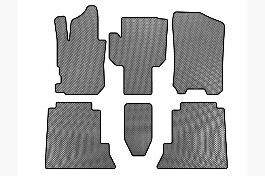 Honda FR-V 2004-2009 Tapis de sol EVA (Gris) Image