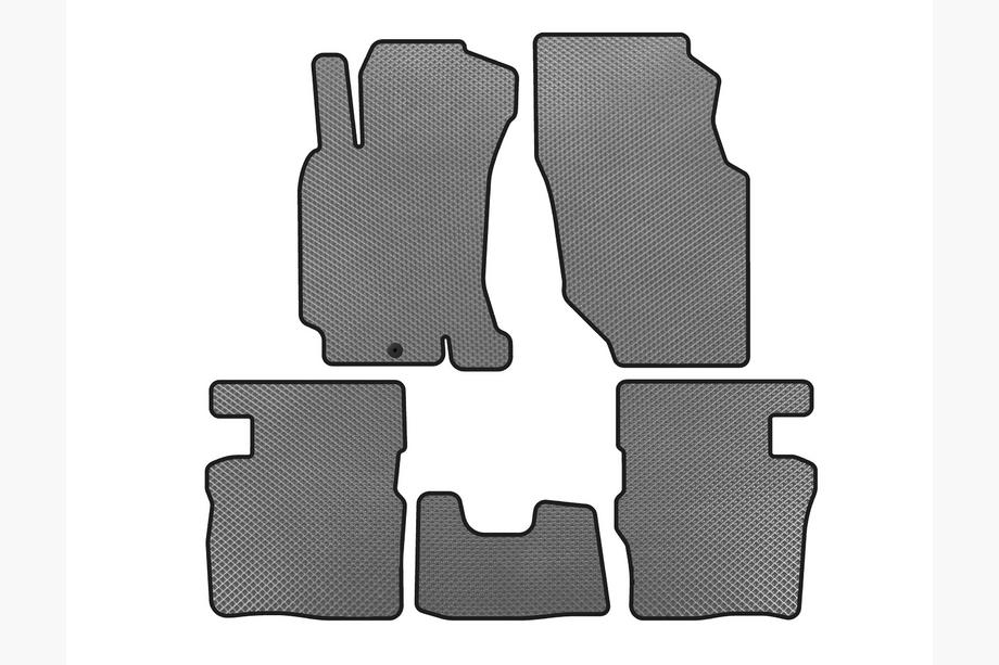 Honda HR-V 1998-2006 Tapis de sol EVA (5 Portes, Gris) Image