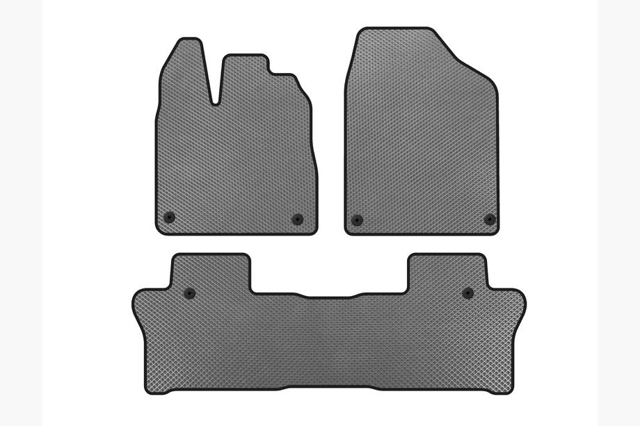 Honda Pilot 2015-2022 Tapis de sol EVA (2 Rangées, Gris) Image