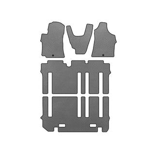 Tapis de sol EVA (Set complet, Gris) Hyundai H300, H1, Starex 2008-2020