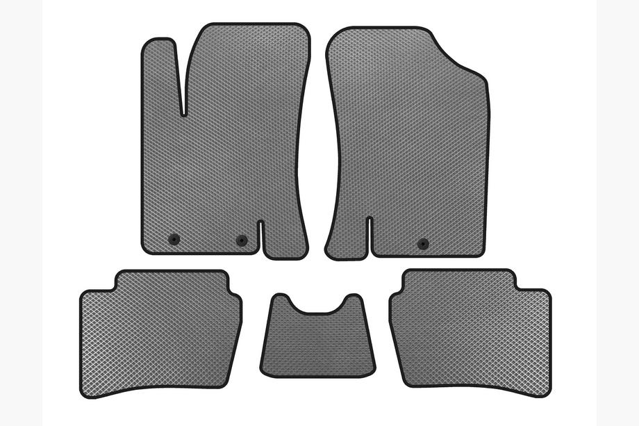 Hyundai I-20 2008-2012 Tapis de sol EVA (HB, Gris) Image