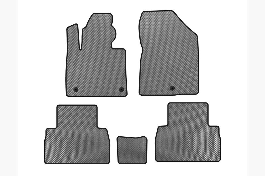 Hyundai Santa Fe 4 2018-2023 Tapis de sol EVA (2018-2020, Gris) Photo 1