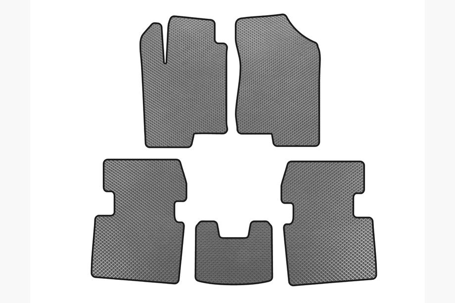 Hyundai Sonata NF 2004-2009 Tapis de sol EVA (Gris) Image