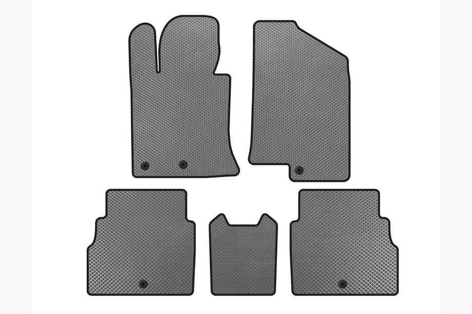 Hyundai Sonata YF 2010-2014 Tapis de sol EVA V2 (Gris) Image