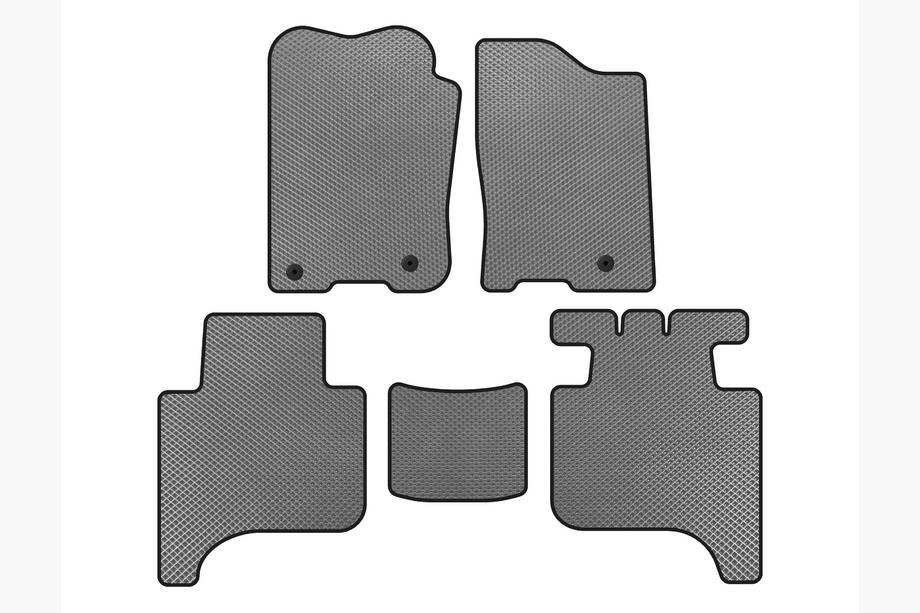 Infiniti QX56 2004-2010 Tapis de sol EVA (2 Rangées, 2004-2008, Gris) Image