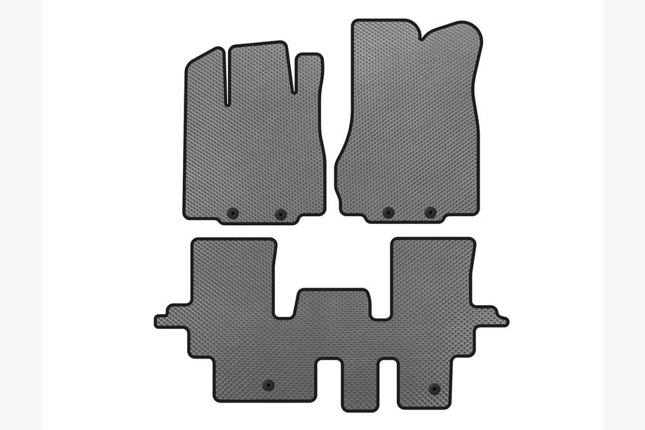 Infiniti QX60 2016-2021 Tapis de sol EVA (2 Rangées, Gris) Image