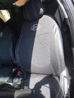 Hyundai Accent 2011-2017 Housses de Sièges Auto (Similicuir↗Tissu, Premium) photo 7