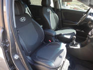 Hyundai Accent 2011-2017 Housses de Sièges Auto (Similicuir↗Tissu, Premium) photo 17
