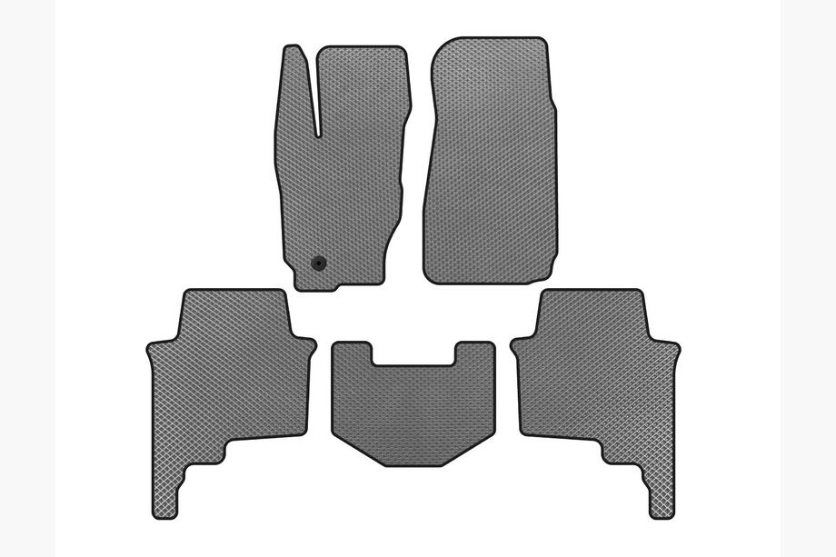 Jeep Commander 2005-2010 Tapis de sol EVA (Gris) Image