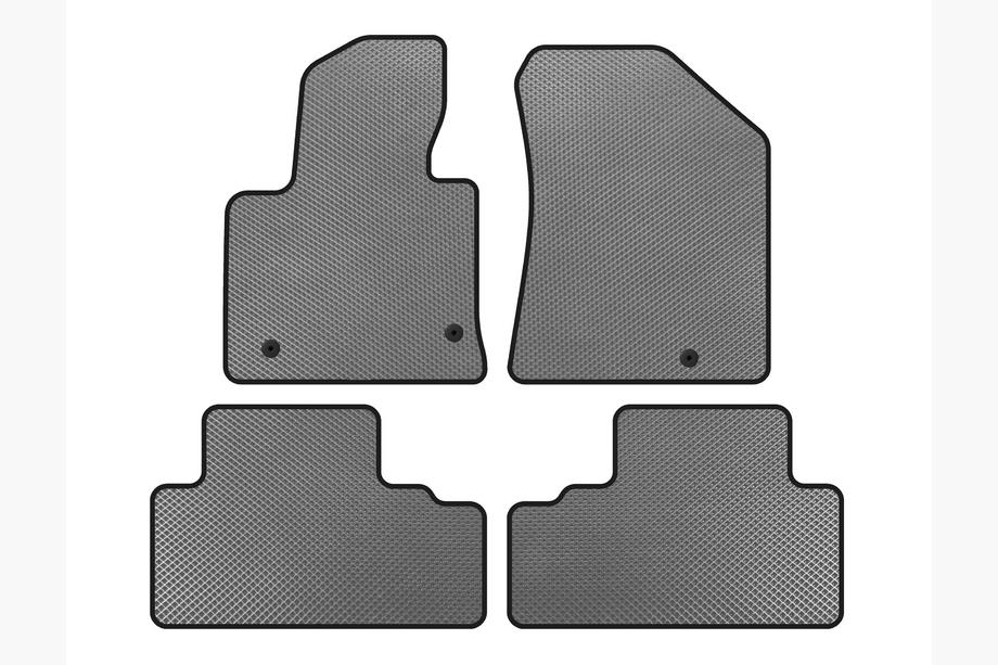 Kia Carens 2012- Tapis de sol EVA (Gris) Image