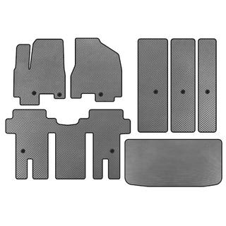 Tapis de sol EVA (Set complet, Gris) Kia Carnival 2014-2020