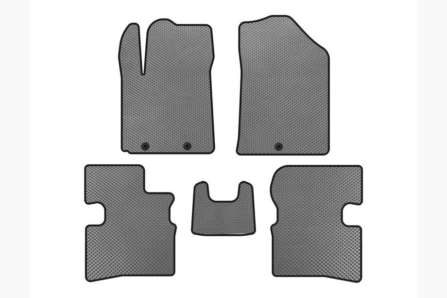 Kia Picanto 2004-2011 Tapis de sol EVA (2009-2011, HB, Gris) Image