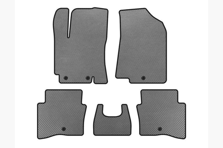 Kia Rio 2012-2017 Tapis de sol EVA (SD, Gris) Image