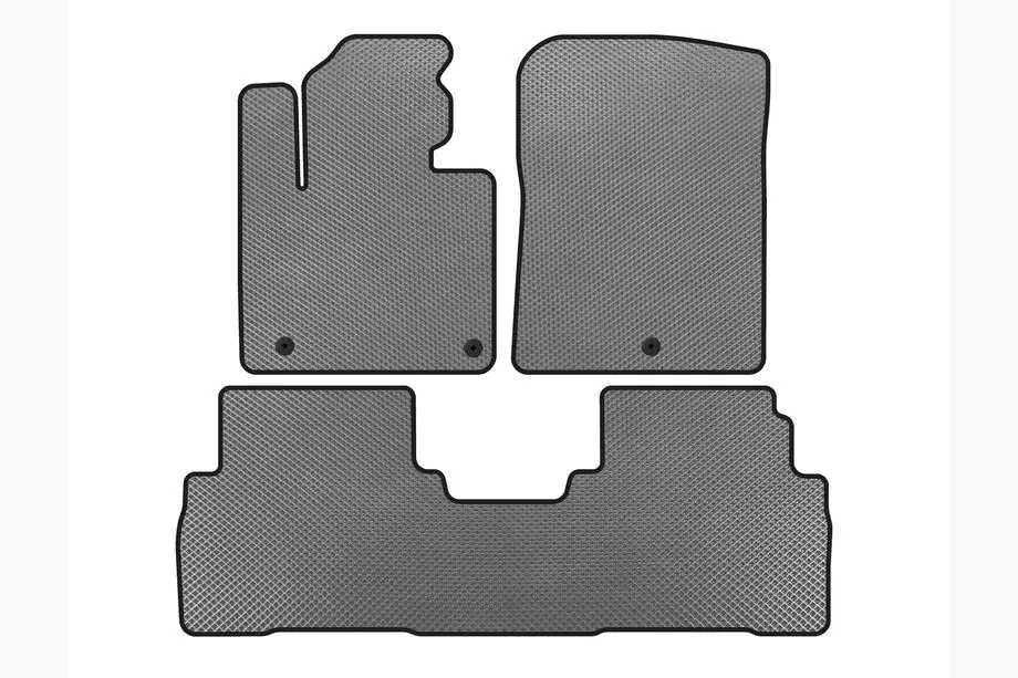Kia Sorento III UM 2014-2020 Tapis de sol EVA (7 places, Gris) Photo 1