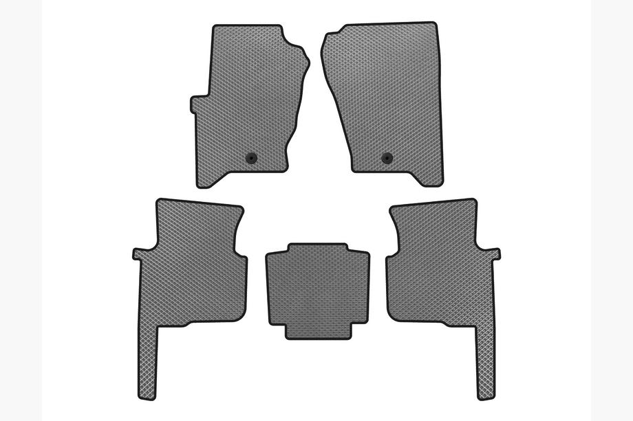 Land Rover Discovery III 2004–2009 Tapis de sol EVA (Gris) Image