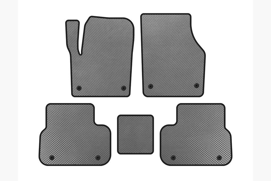Land Rover Discovery Sport 2014- Tapis de sol EVA (2014-2019, 2 Rangées, Gris) Image