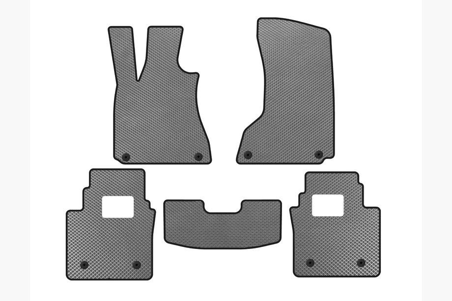 Maserati Quattroporte 2013-2023 Tapis de sol EVA (SD, Gris) Image