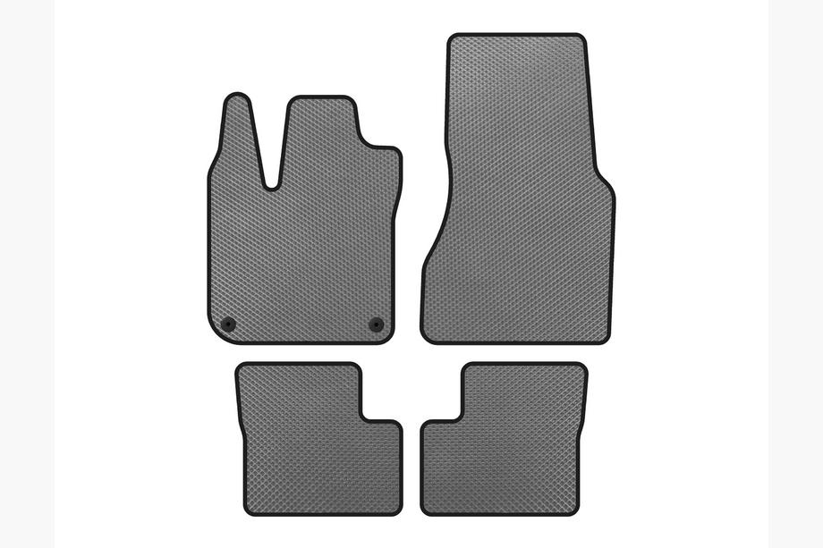 Smart 2014- Tapis de sol EVA (HB, 5 Portes, Gris) Image