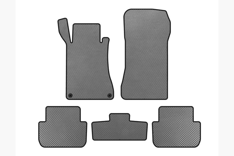 Mercedes CLK W209 2002-2010 Tapis de sol EVA (Coupé, Gris) Photo 1