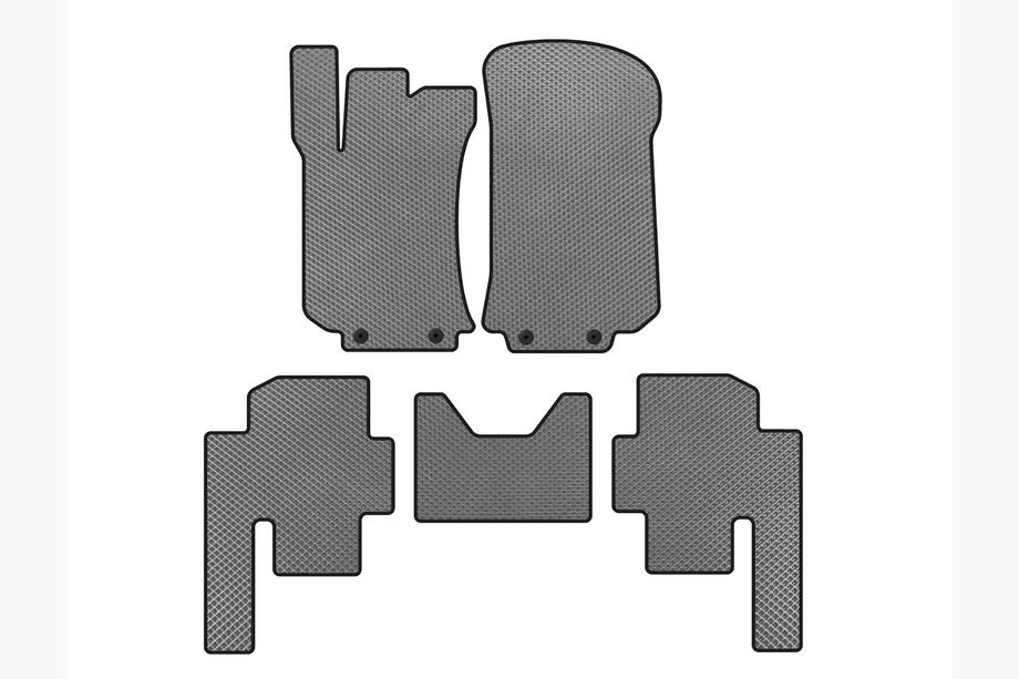 Mercedes R-class W251 2005-2017 Tapis de sol EVA (2 Rangées, Gris) Image