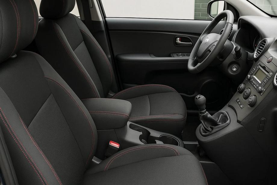 Kia Carens 1999-2012 Housses de sièges auto en similicuir Brothers Premium (5 places, 2006-2012) Image