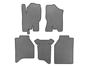 Nissan Navara 2006-2015 Tapis de sol EVA (sans compartiments de rangement, gris) photo 1