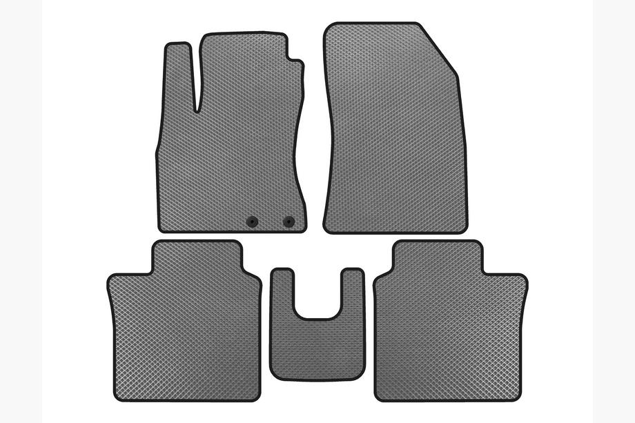 Nissan Note 2012-2020 Tapis de sol EVA (HB, Gris) Image