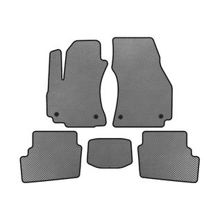 Tapis de sol EVA (2 Rangées, 2003-2005, 7 Places, Gris) Opel Zafira A 1998-2005