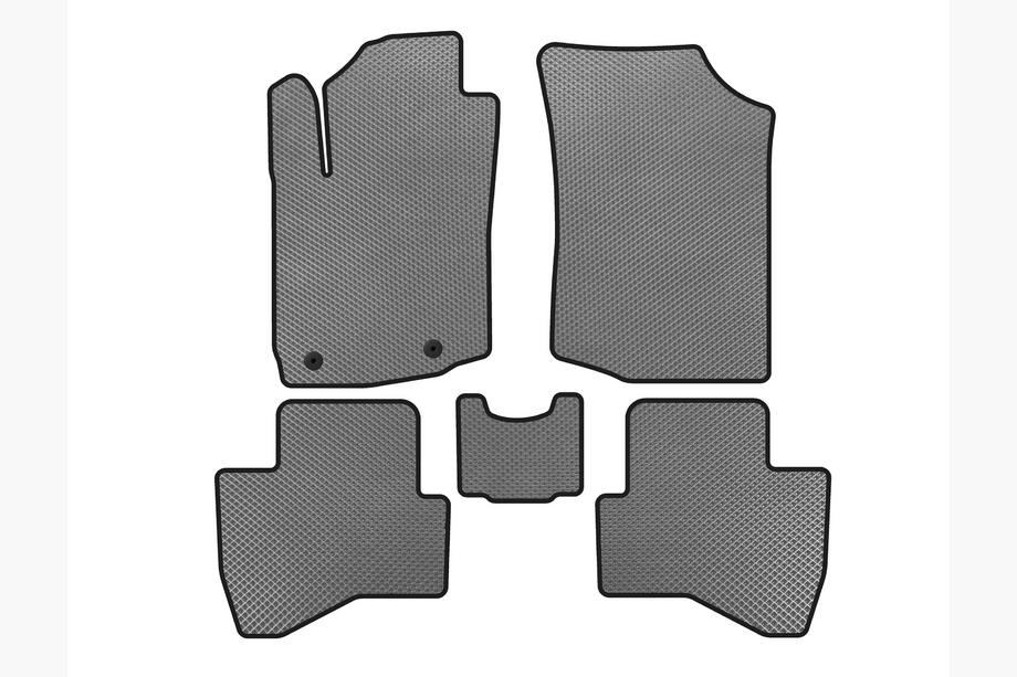 Peugeot 108 2014-2021 Tapis de sol EVA (HB, Gris) Image