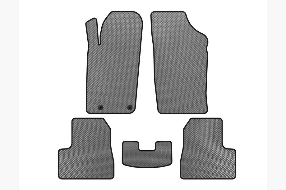 Peugeot 206 1998-2024 Tapis de sol EVA (2009-2013, Gris) Image