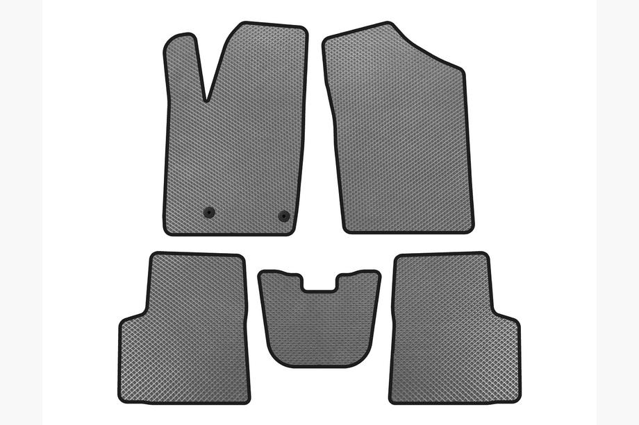 Peugeot Partner 1996-2008 Tapis de sol EVA (Gris) Image
