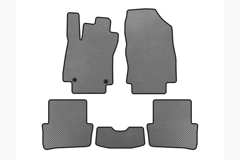 Renault Clio IV 2012-2019 Tapis de sol EVA (2012-2016, HB, 5 portes, Gris) Image