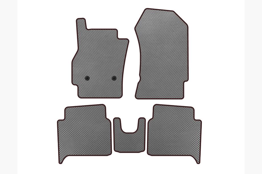Renault Zoe 2012-2019 Tapis de sol EVA (HB, Gris) Image