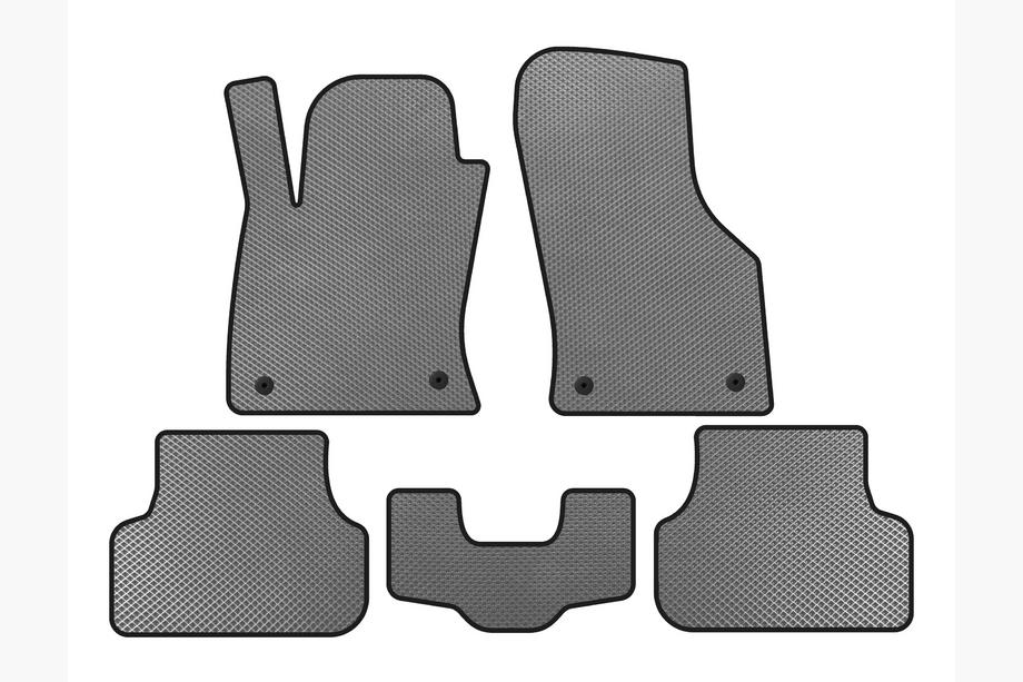 Seat Leon 2013-2020 Tapis de sol EVA (2013-2016, SW, Gris) Image