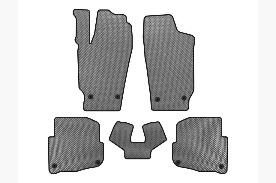 Skoda Fabia 2000-2007 Tapis de sol EVA (SD, Gris) Image