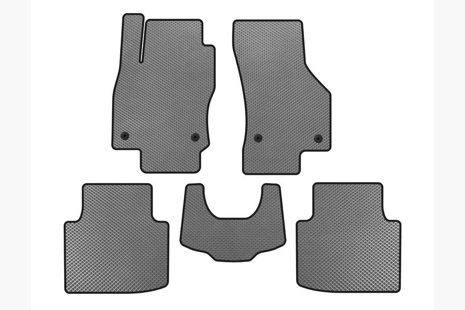 Skoda Superb 2015-2024 Tapis de sol EVA (avec Patte, Gris) Image