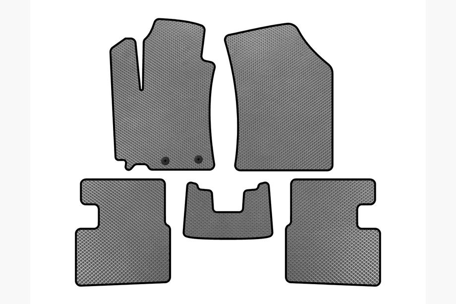Suzuki Swift 2010-2017 Tapis de sol EVA (HB, 5 Portes, Gris) Image
