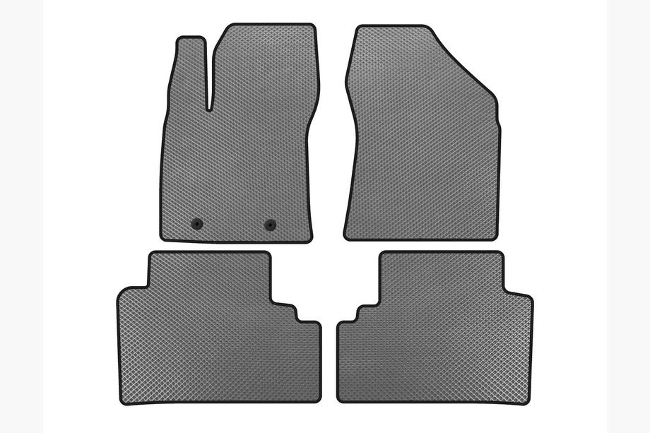 Toyota Avensis 2009-2018 Tapis de sol EVA (SD, Gris) Image