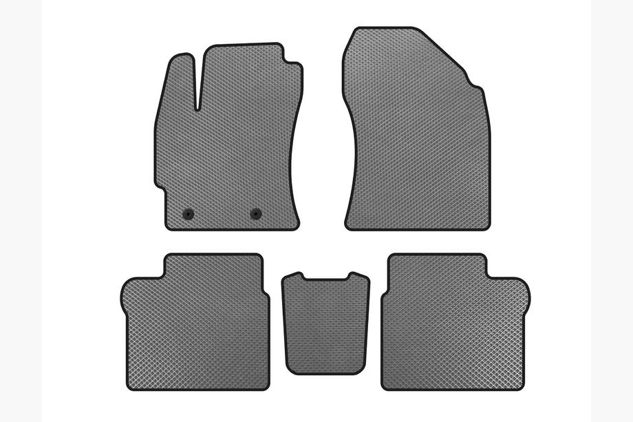 Toyota Corolla 2013-2019 Tapis de sol EVA (2016-2019, SD, Gris) Image