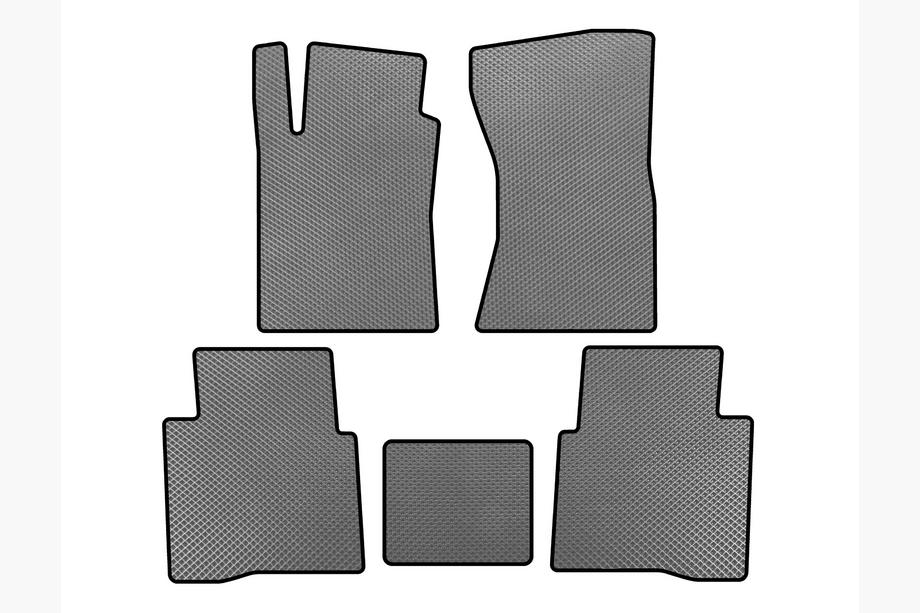 Toyota Fortuner 2006-2015 Tapis de sol EVA (Gris) Image