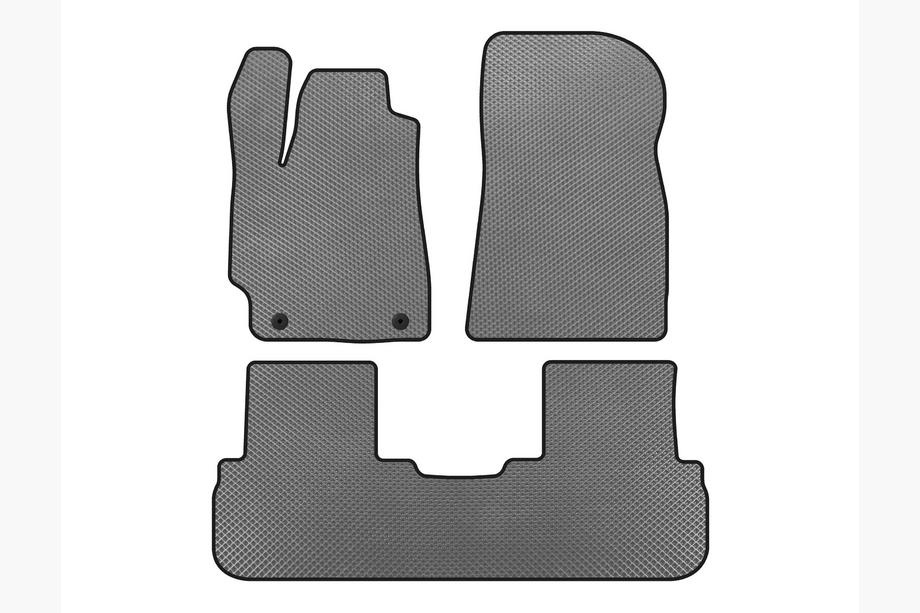 Toyota Highlander 2008-2013 Tapis de sol EVA (2 Rangées, Gris) Image
