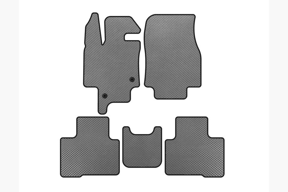 Toyota Highlander 2019- Tapis de sol EVA (2 Rangées, 7 Places, Gris) Image