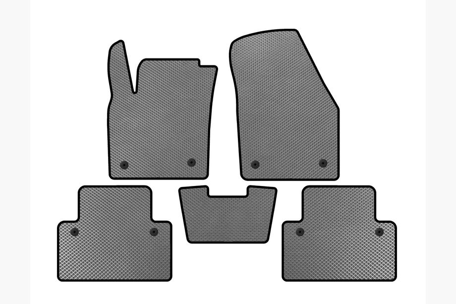 Volvo C30 2006-2012 Tapis de sol EVA (HB, 3 Portes, Gris) Image