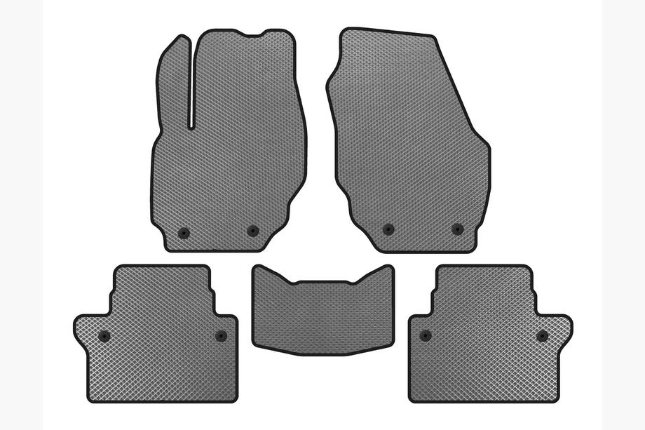 Volvo S80 2006-2016 Tapis de sol EVA (Gris) Image