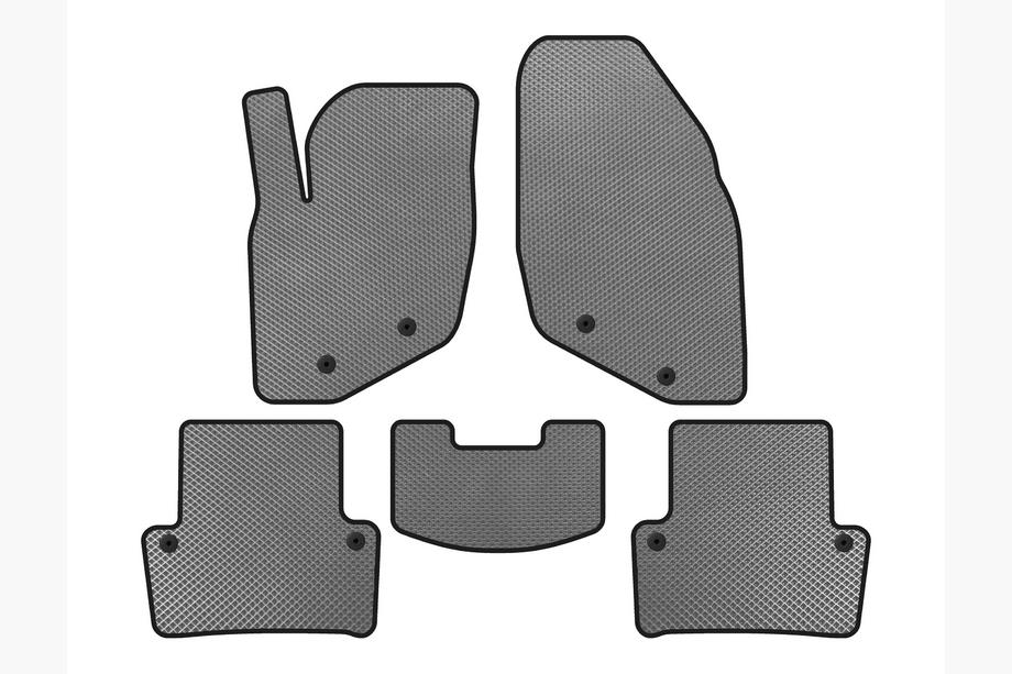 Volvo XC70 2000-2007 Tapis de sol EVA (Gris) Image